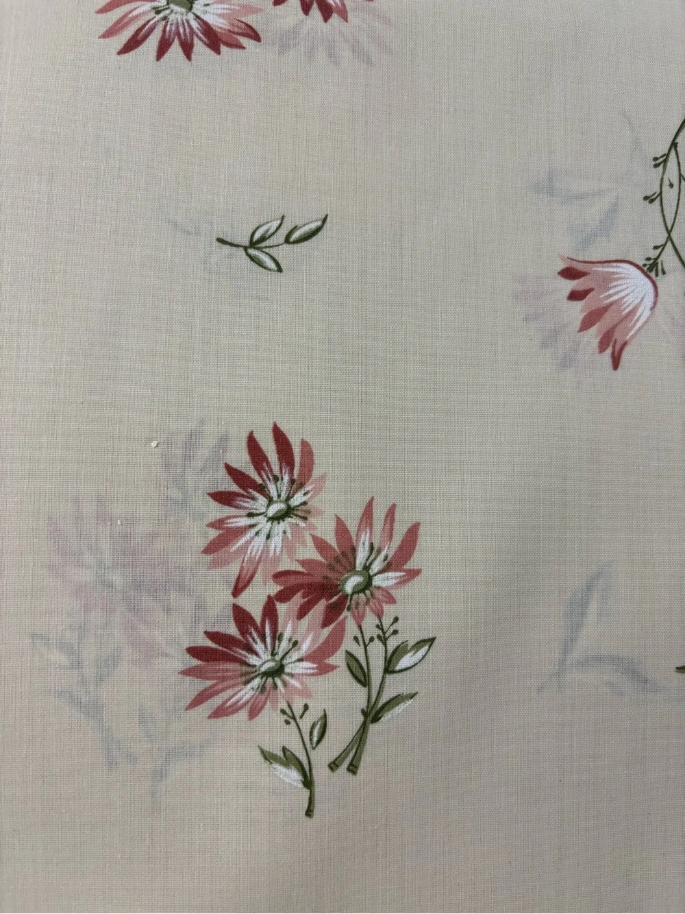 New Vintage Fabric Tablecloth 54